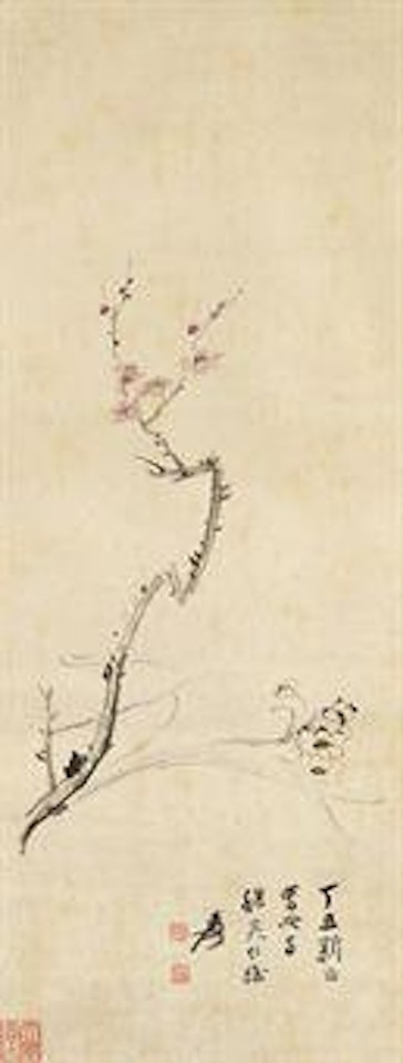 Narcissus and Plum Blossoms by Zhang Daqian