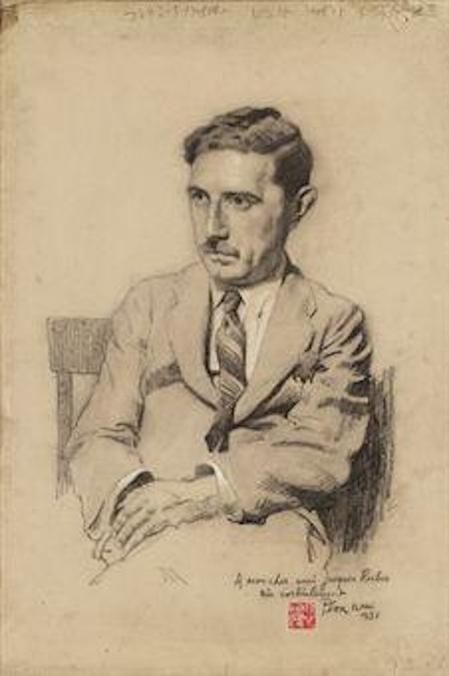 Sketch of Jacques Reclus by Xu Beihong