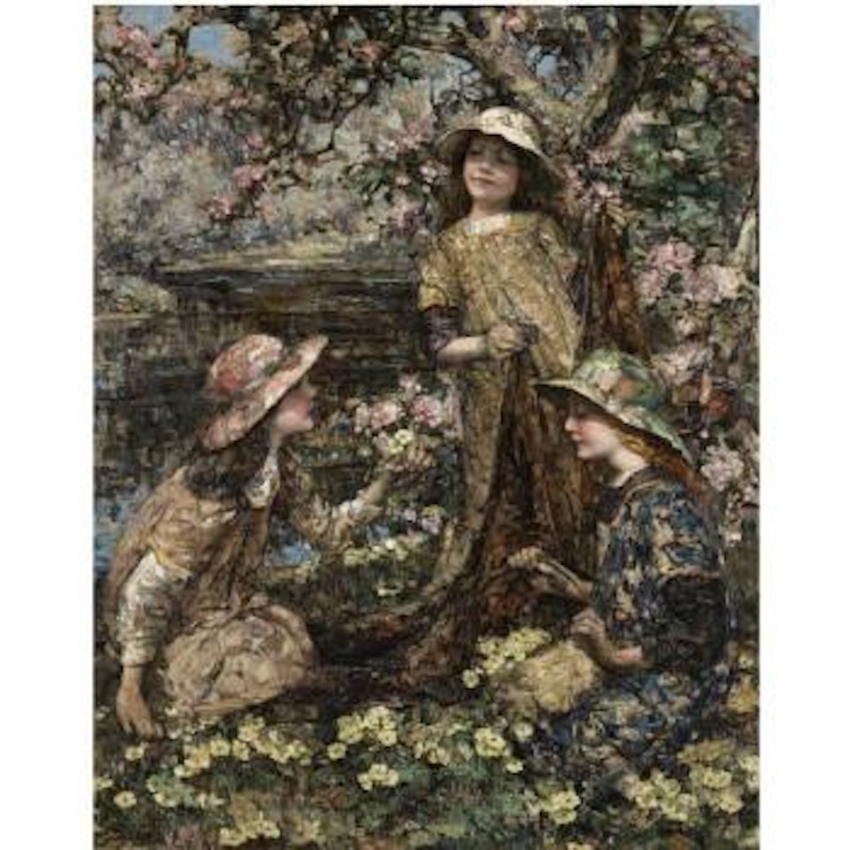 Spring Time by Edward Atkinson Hornel