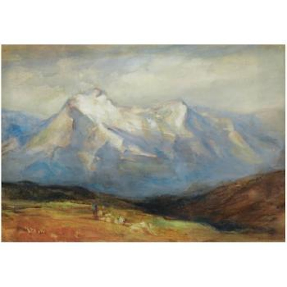 The Engadin Valley, Switzerland by William Russell Flint