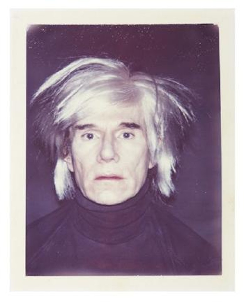 Self-Portrait (Fright Wig) by Andy Warhol