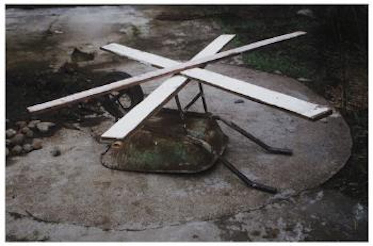 Helicóptero (Helicopter) by Gabriel Orozco