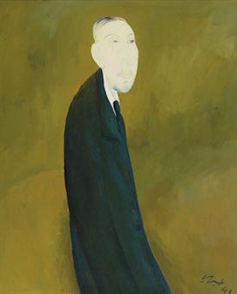 Portrait of a Man by Qiu Yacai