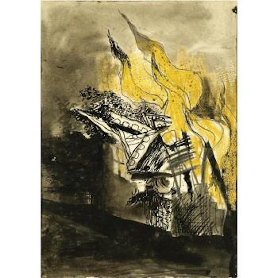 Ruined Farmhouse, Wales by Graham Sutherland