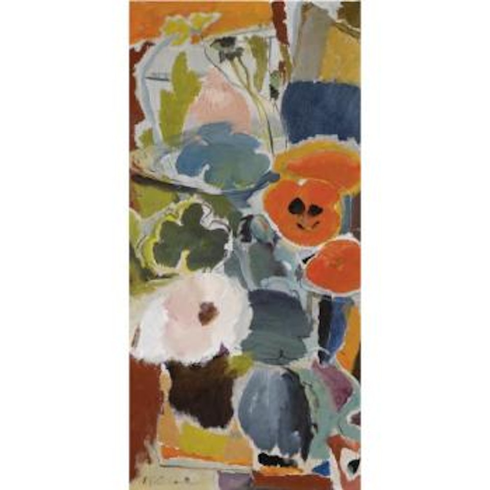 Flowers June 1957 by Ivon Hitchens
