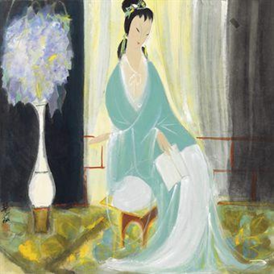 Lady by Lin Fengmian