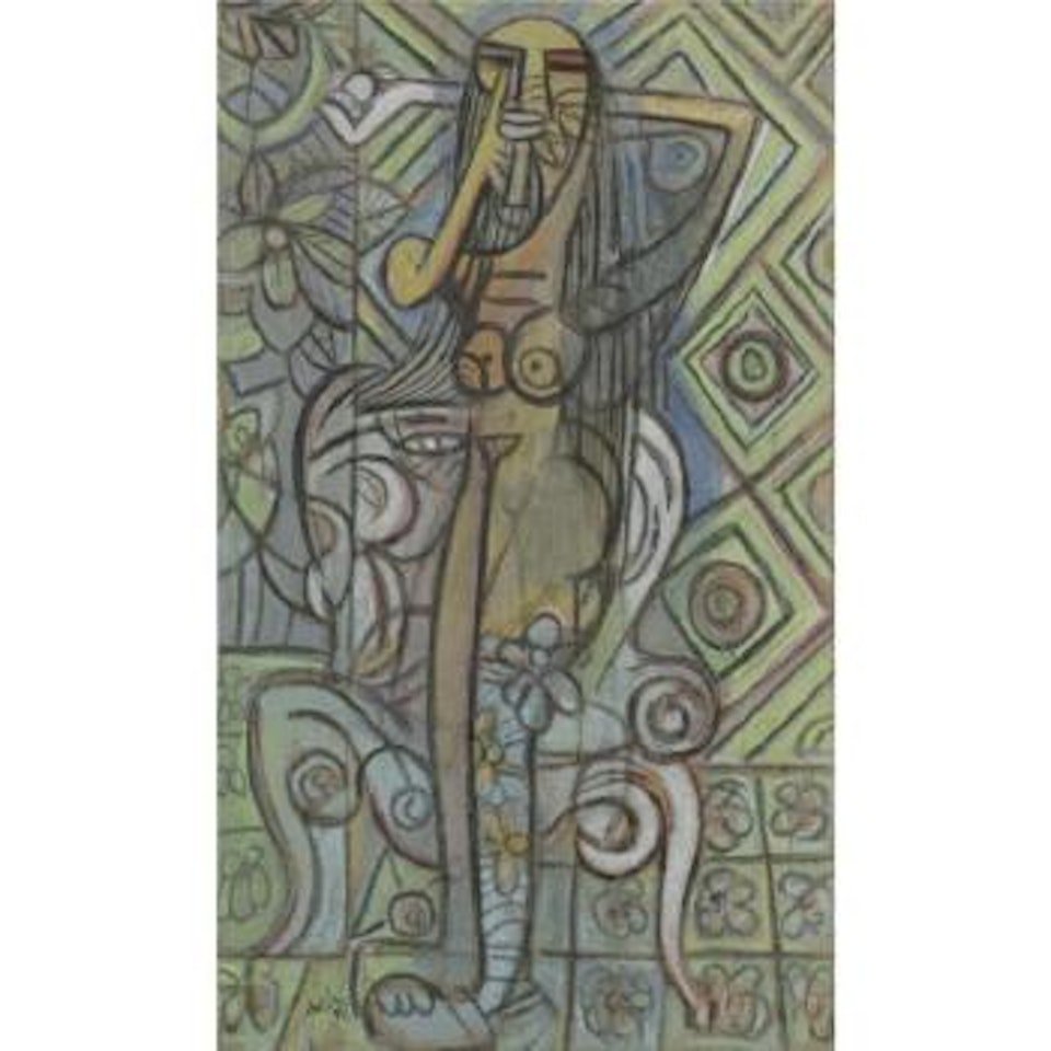 Nu À La Chaise by Wifredo Lam