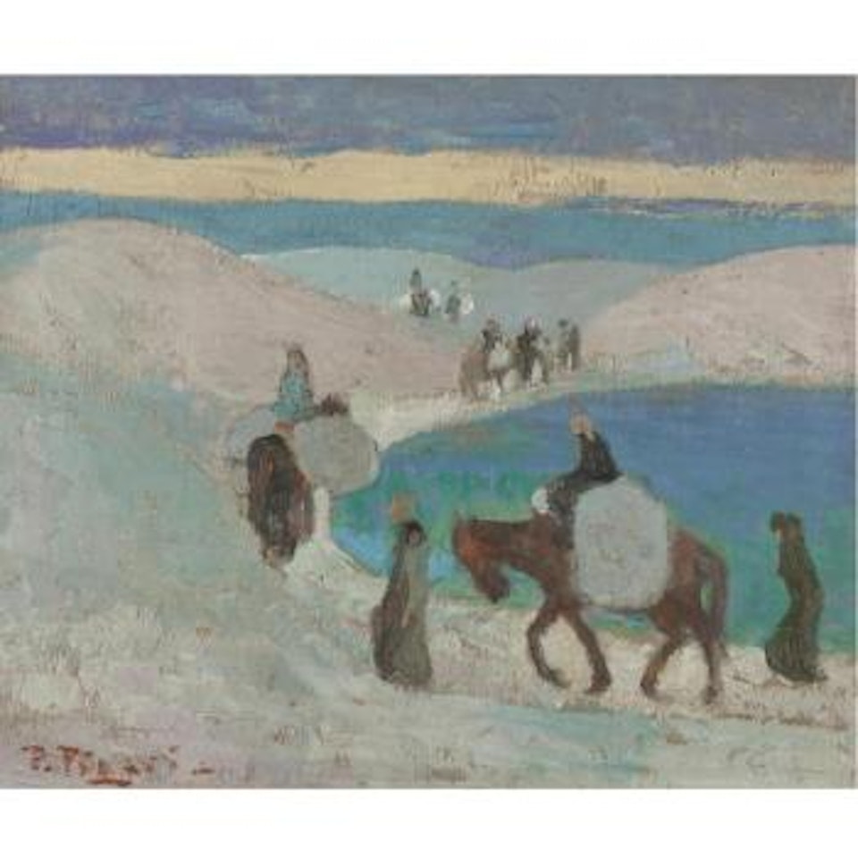 Lavanderas by Pedro Figari