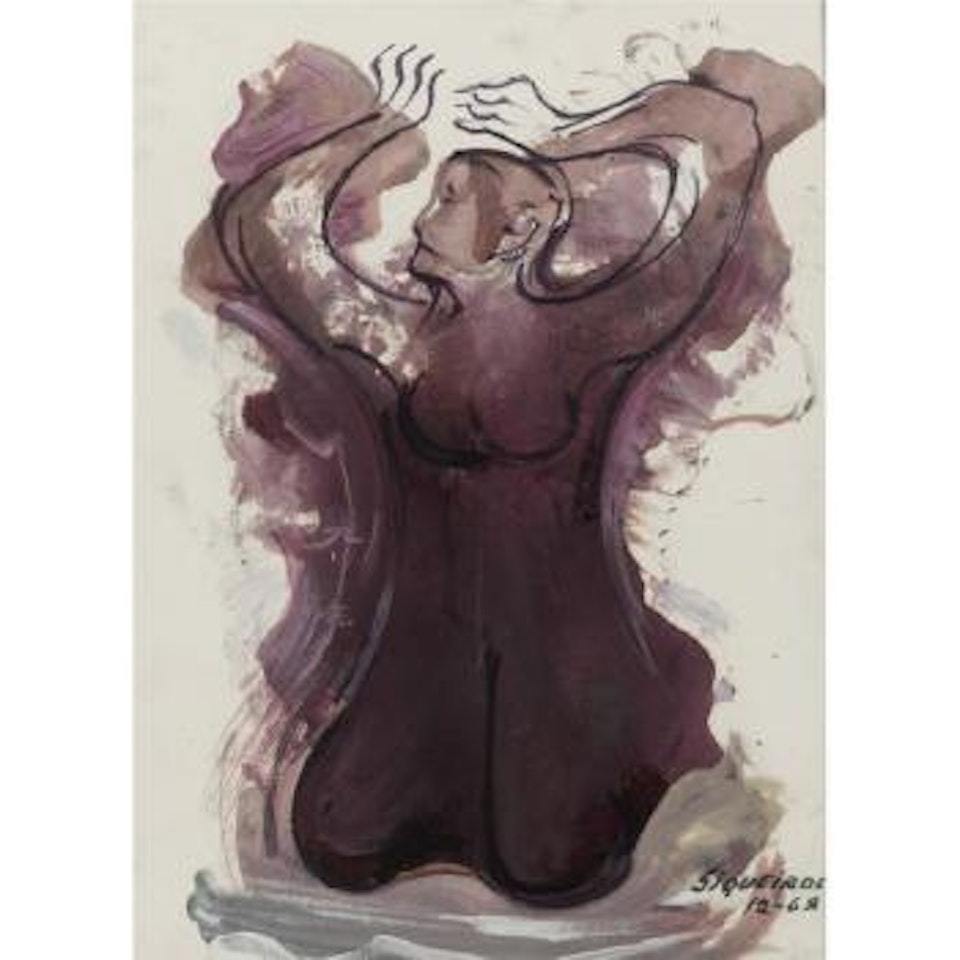 Study For Marcha De La Humanidad by David Alfaro Siqueiros