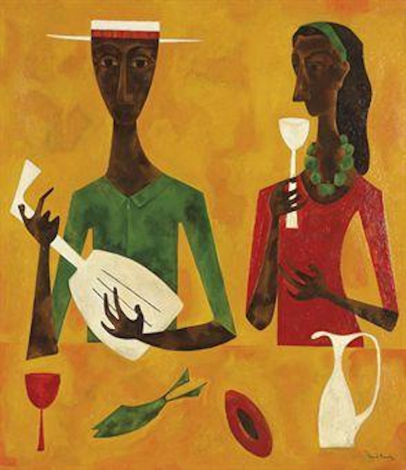 La cena by Cundo Bermudez