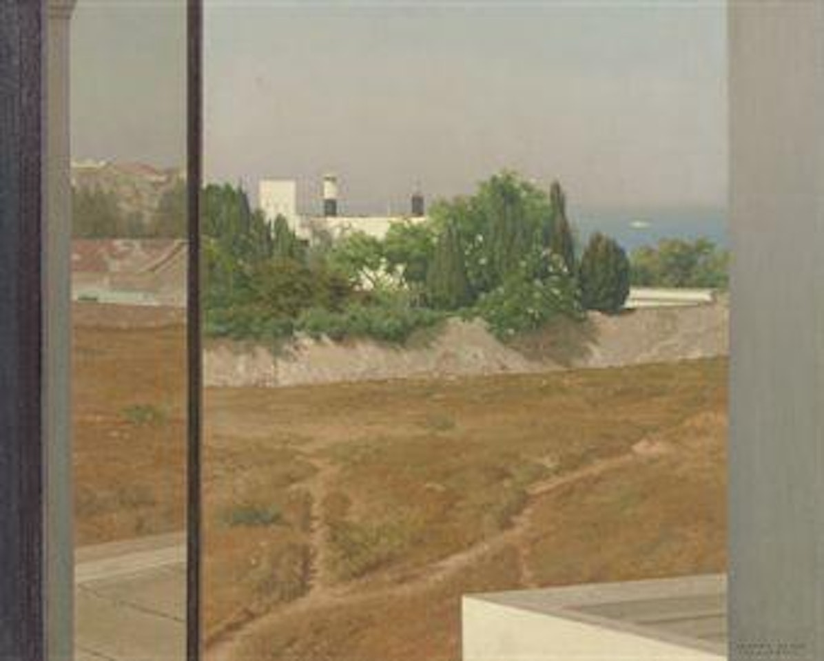 From the Studio also known as Paisaje desde la ventana by Claudio Bravo