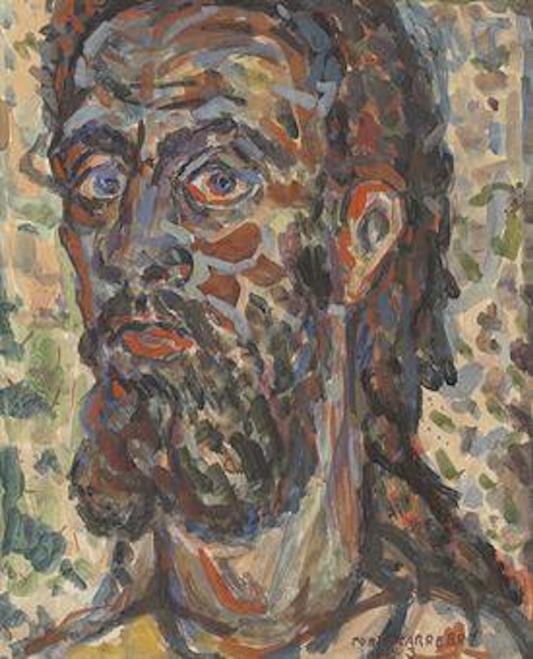Untitled (Portrait of a Man) by René Portocarrero