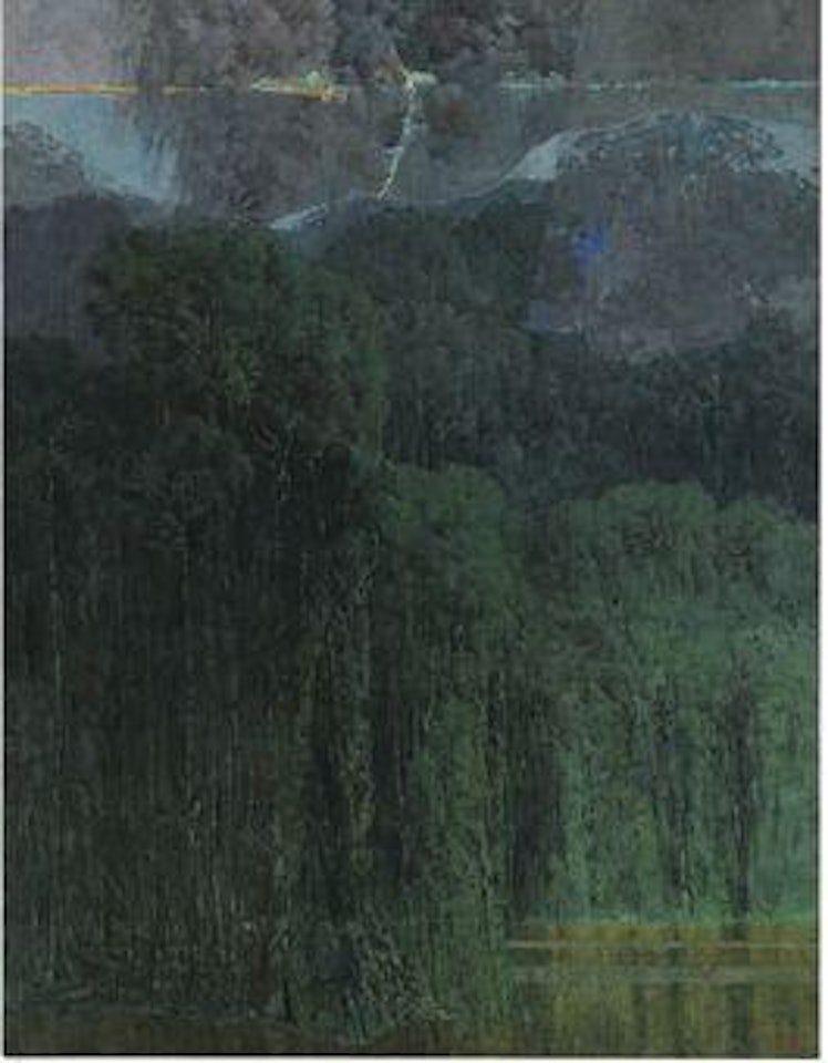 Selva tropical, tormenta by Armando Morales