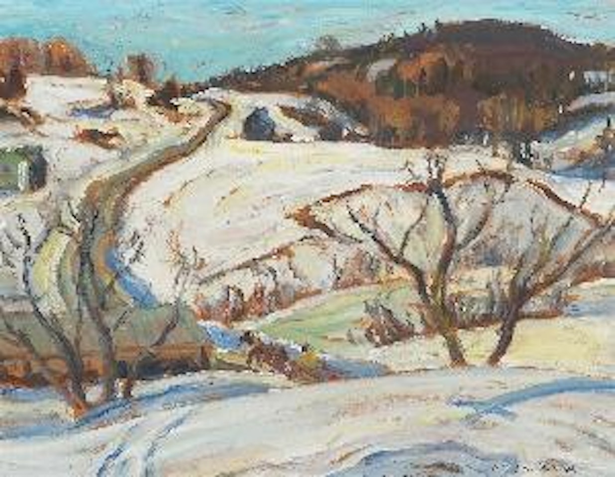 Boileau, Que., March by Alexander Young Jackson