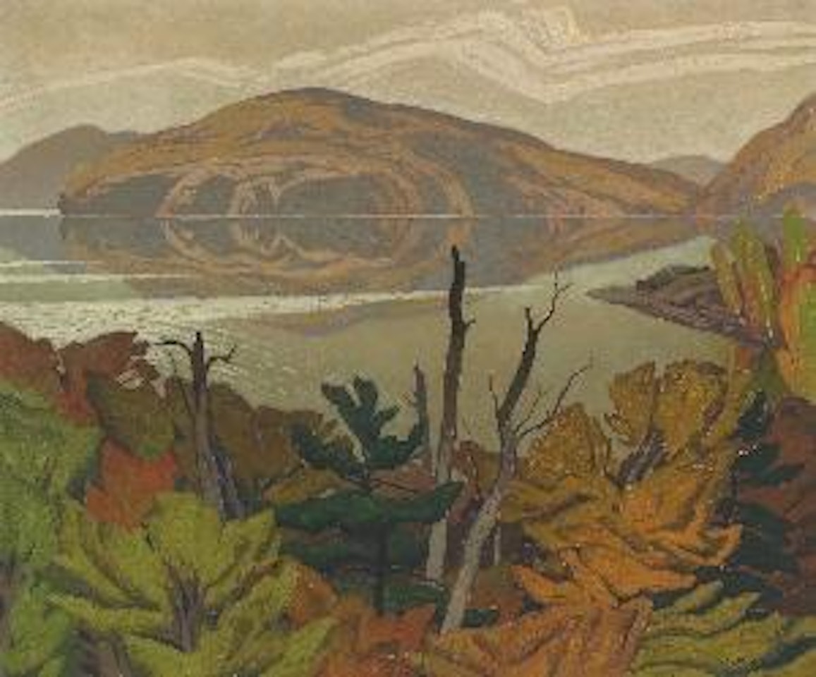 Grey October morning by Alfred Joseph Casson
