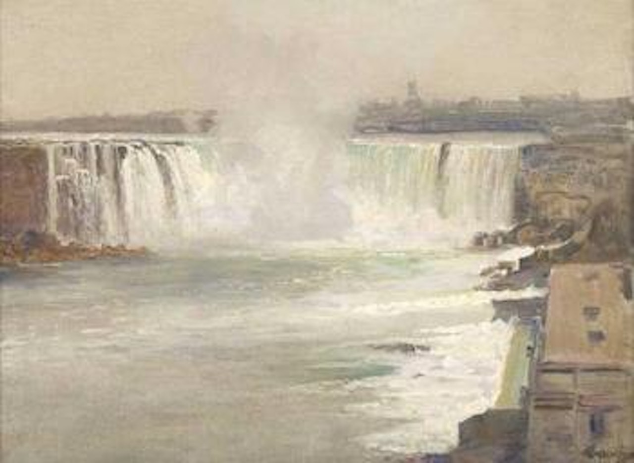 View of Niagara Falls by Frederick Judd Waugh