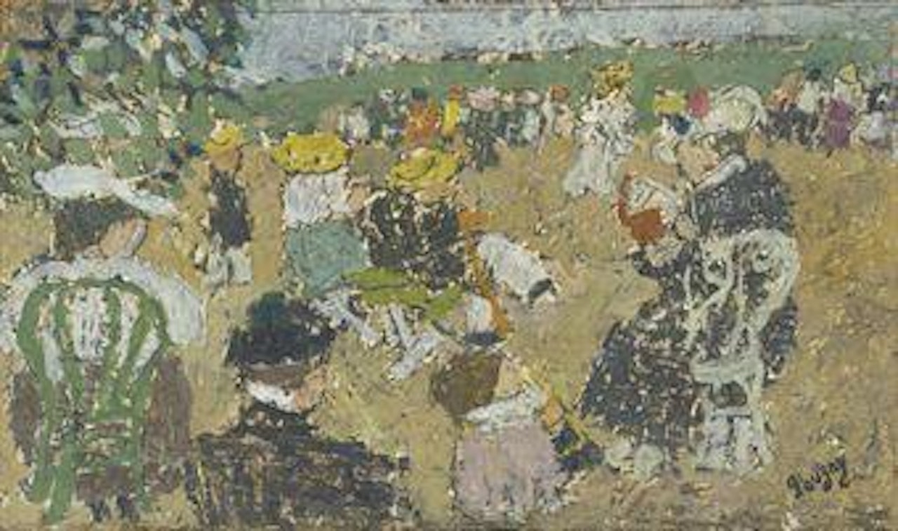Au bord de la mer by Jean Pougny