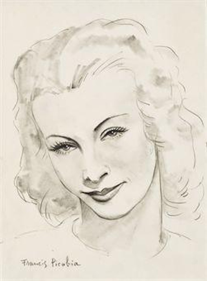 Tête de femme by Francis Picabia