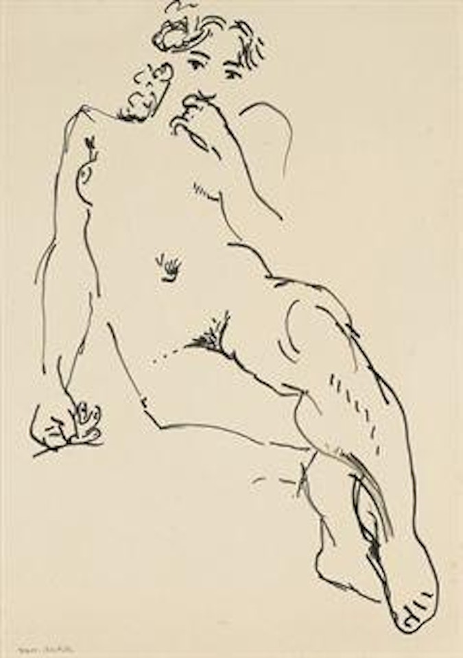 Femme nue assise by Henri Matisse