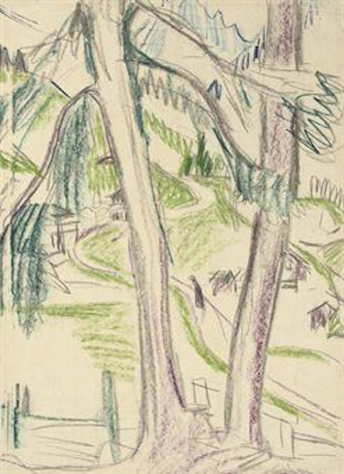 Wettertannen by Ernst Ludwig Kirchner