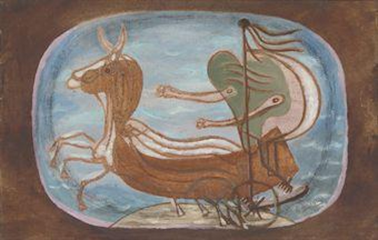 Le char (Conductrice III) by Georges Braque