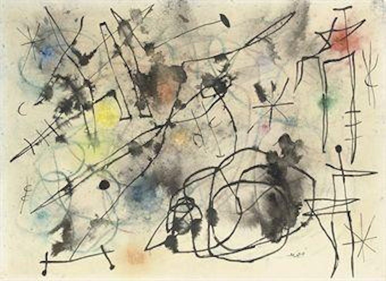 L'avion by Joan Miró
