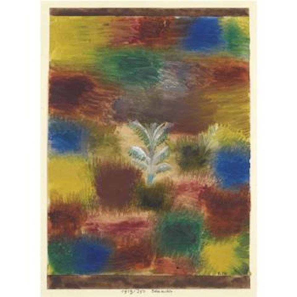 Bäumchen (Kleiner Baum Im Gebüsch)(Little Tree - Little Tree Amid Shrubbery) by Paul Klee