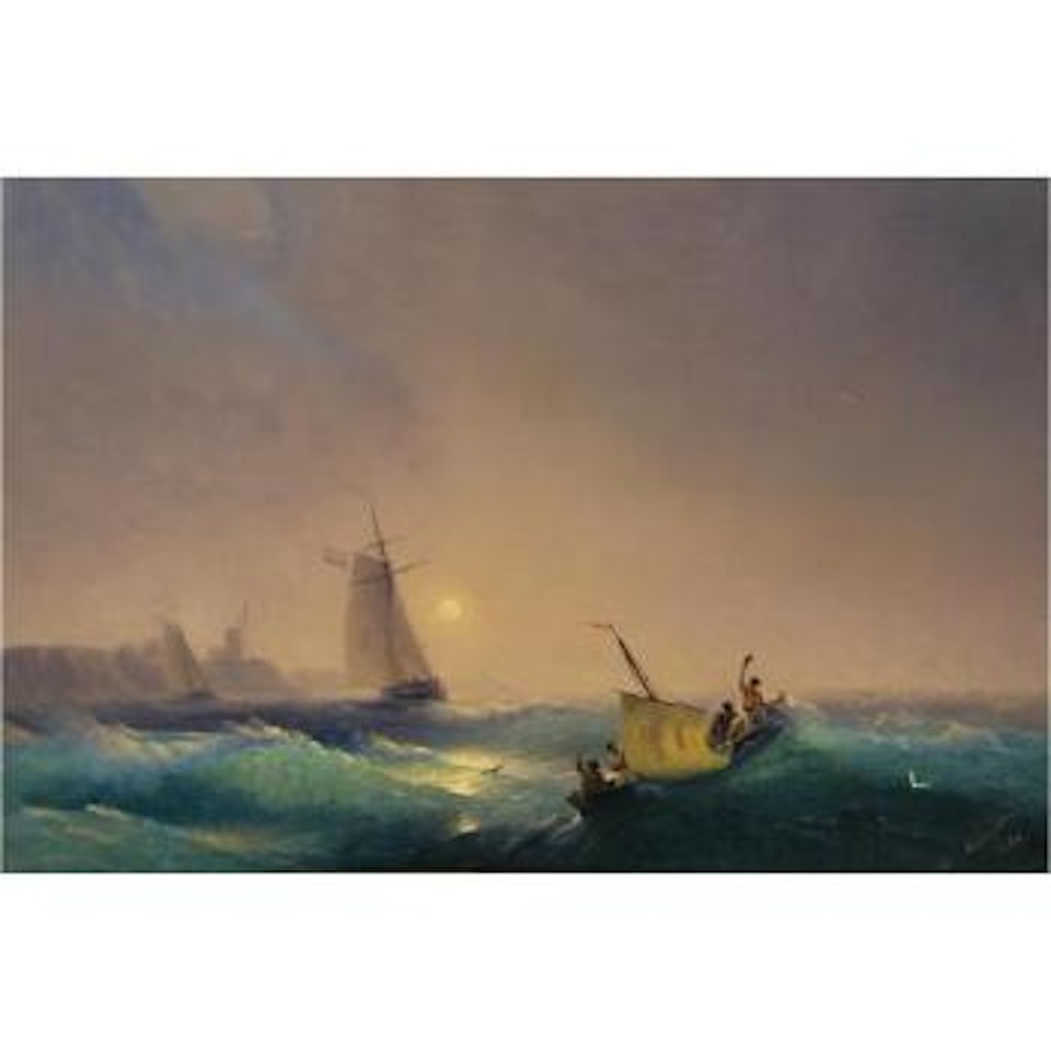 Shipping Off The Dutch Coast by Ivan Konstantinovich Aivazovsky