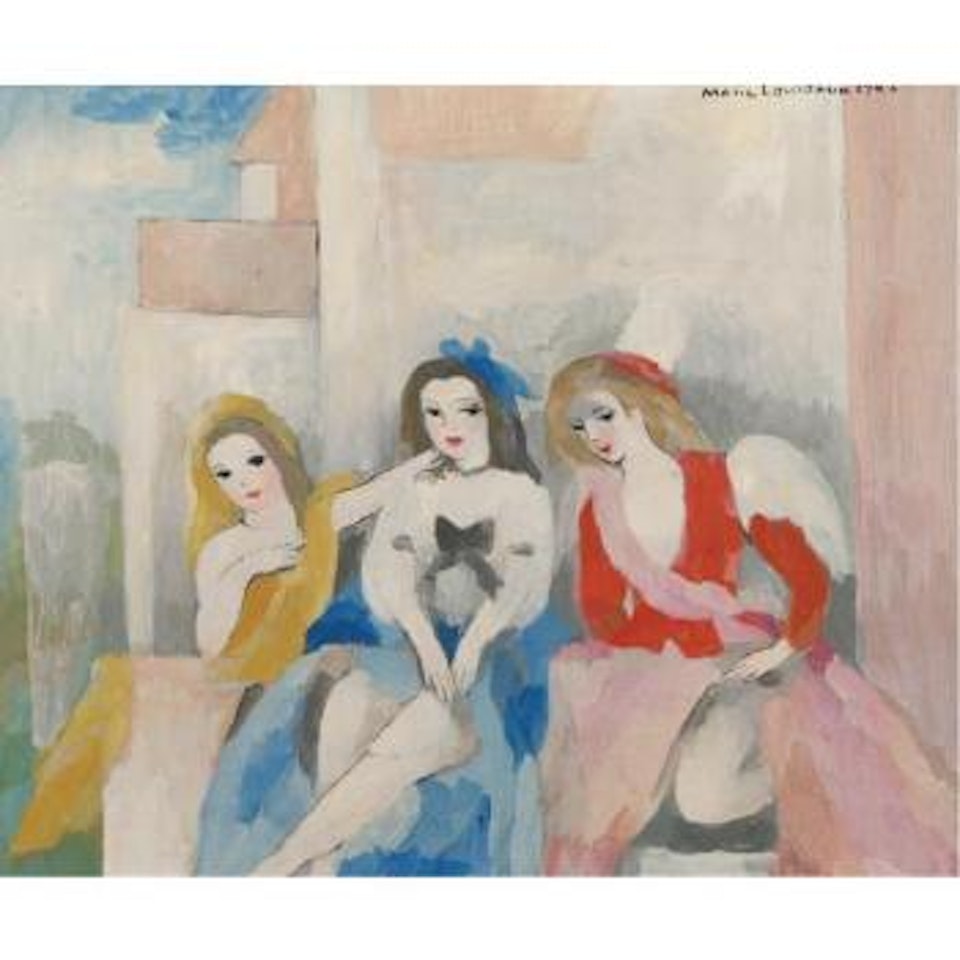 Trois Femmes by Marie Laurencin