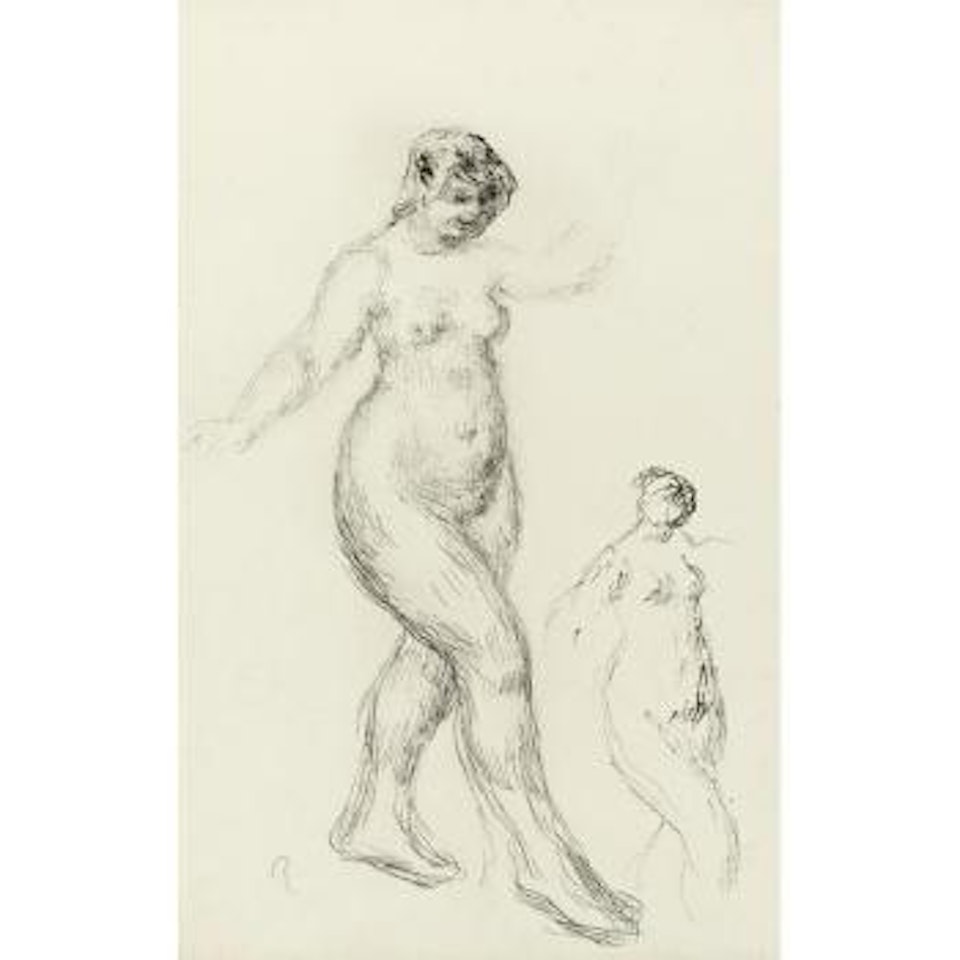 Étude De Nus by Pierre-Auguste Renoir