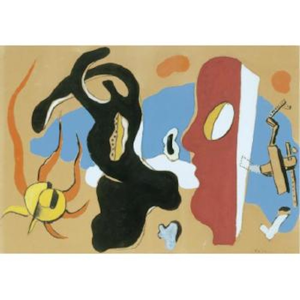 Composition Au Profil by Fernand Leger