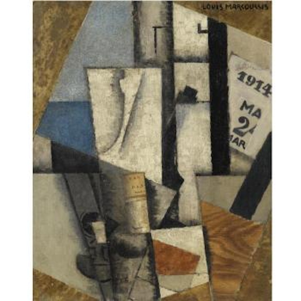 Nature Morte À L'éphéméride by Louis Marcoussis