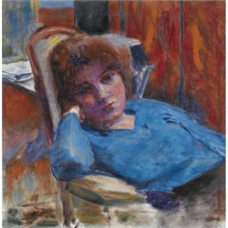 Le Corsage Bleu by Pierre Bonnard