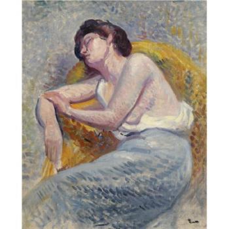 Femme Assoupie by Maximilien Luce