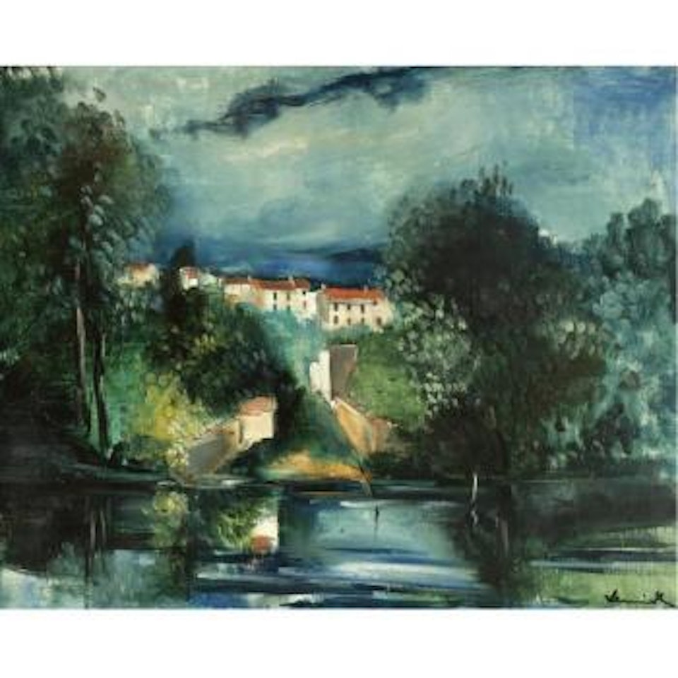 L'oise À Auvers by Maurice de Vlaminck