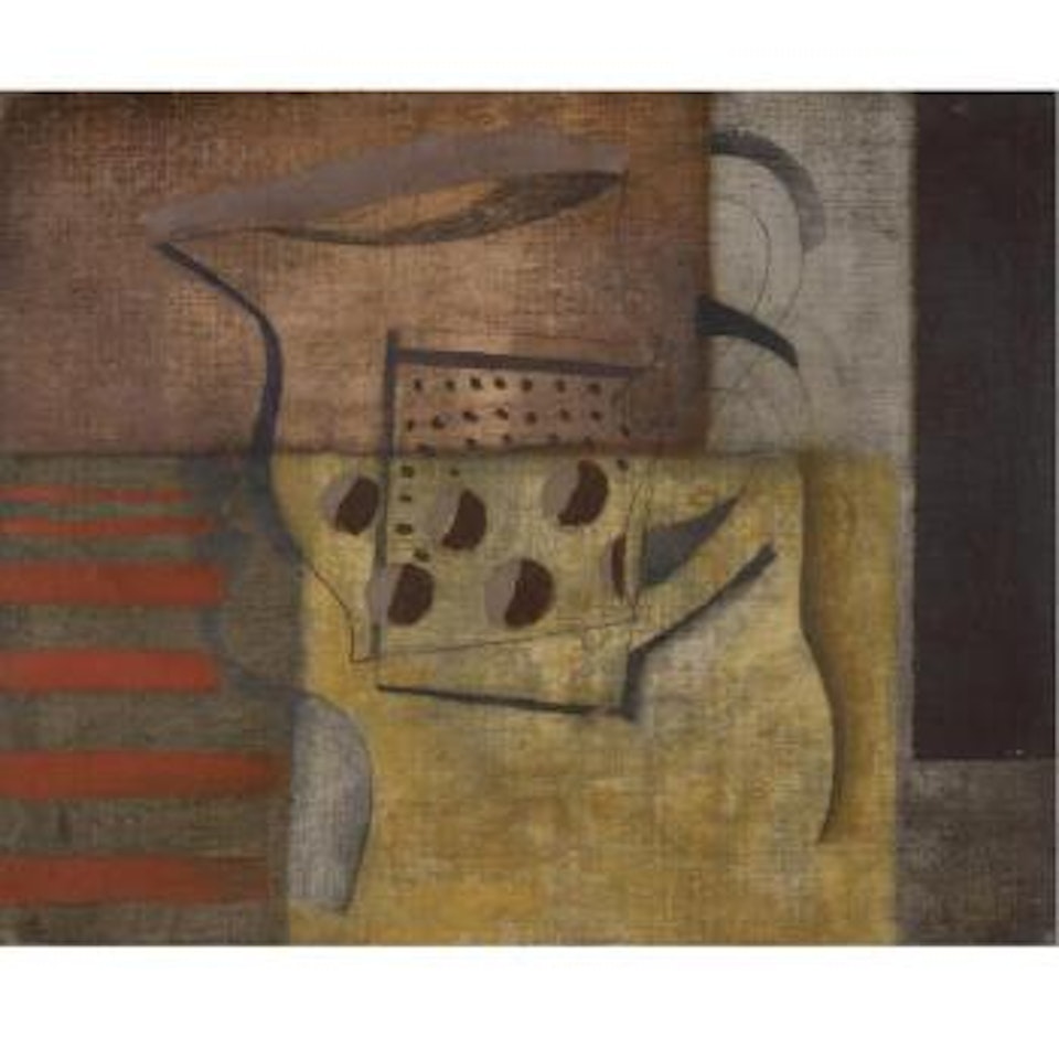 Still Life With Jug And Profile by Ben Nicholson, O.M.