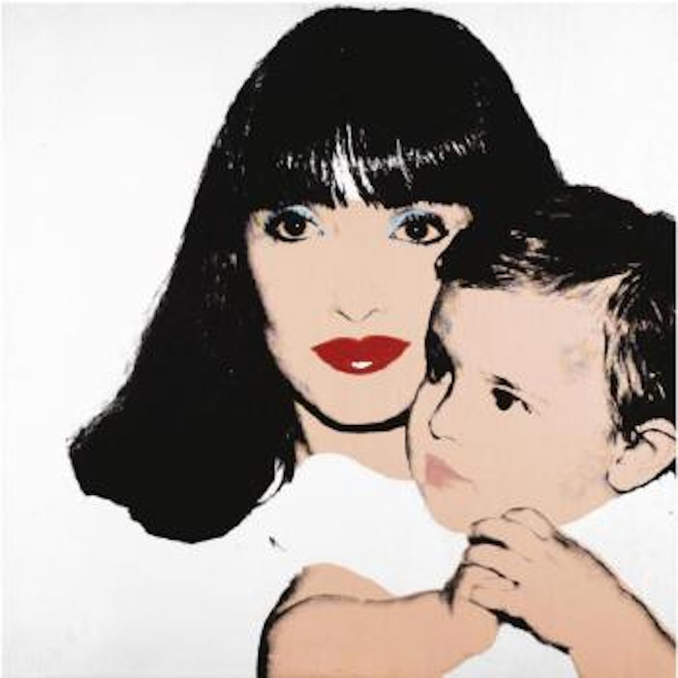 Portrait Of Barbara And Clari Molasky by Andy Warhol