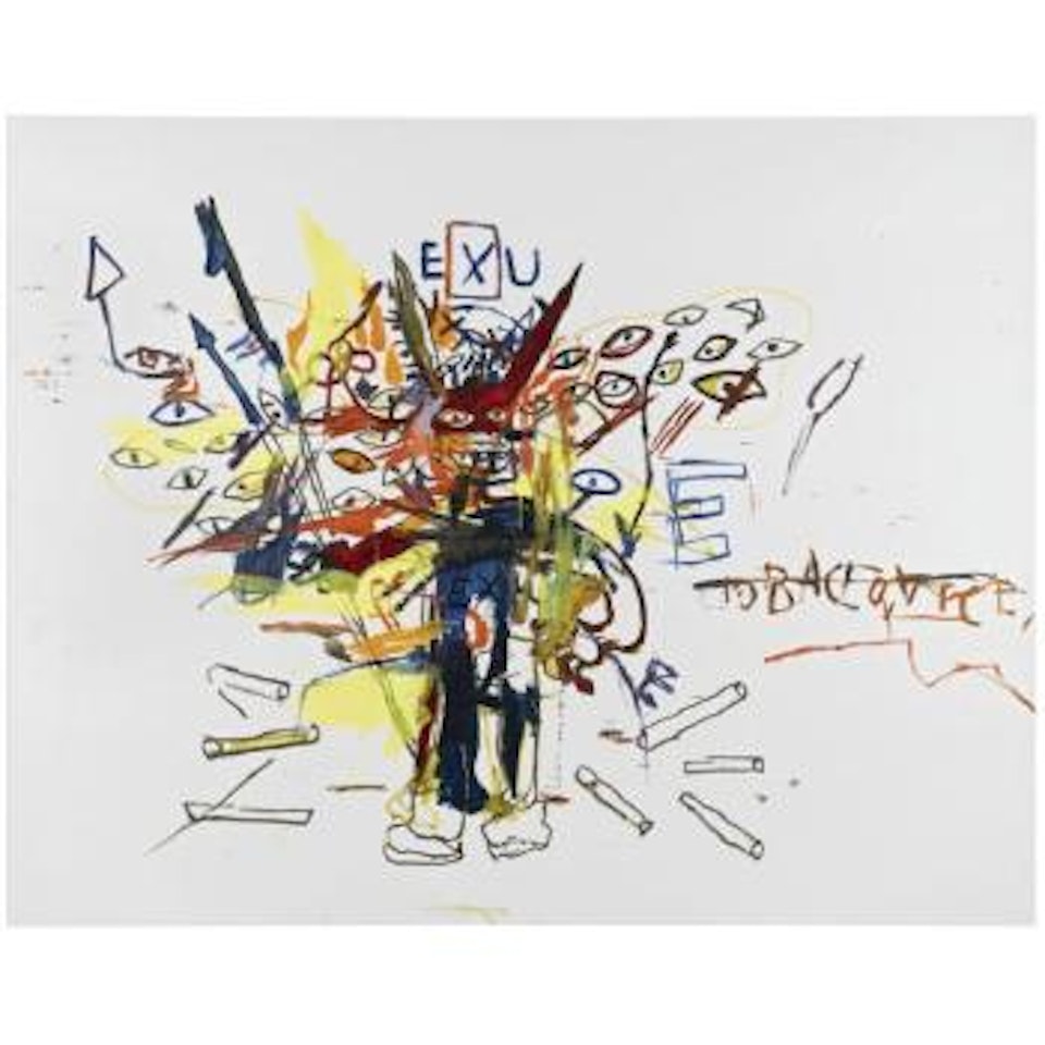 Exu by Jean-Michel Basquiat