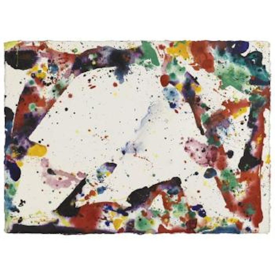 Untitled by Sam Francis