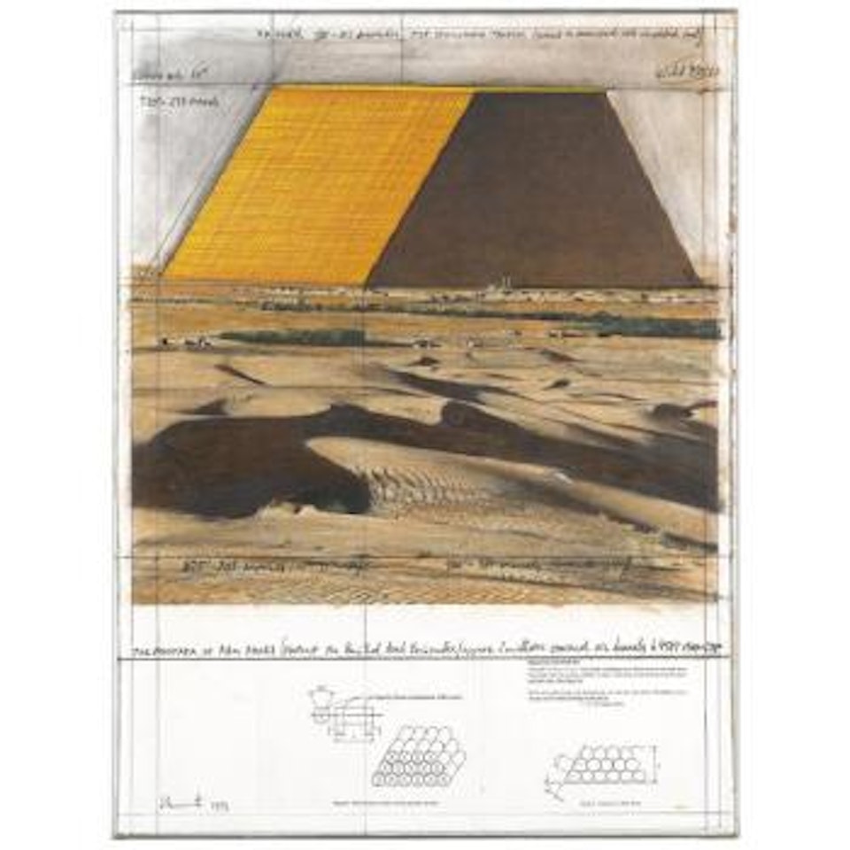 The Mastaba Of Abu Dhabi (Project For United Arab Emirates) by Christo