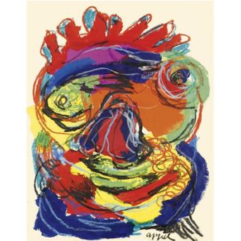 Grande Tête by Karel Appel