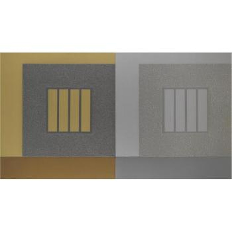 Two Prisons by Peter Halley
