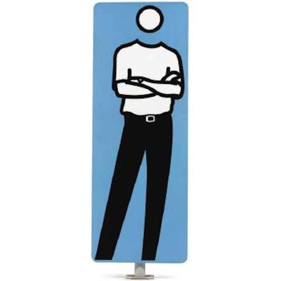 Carl T-shirt Jeans Belt by Julian Opie