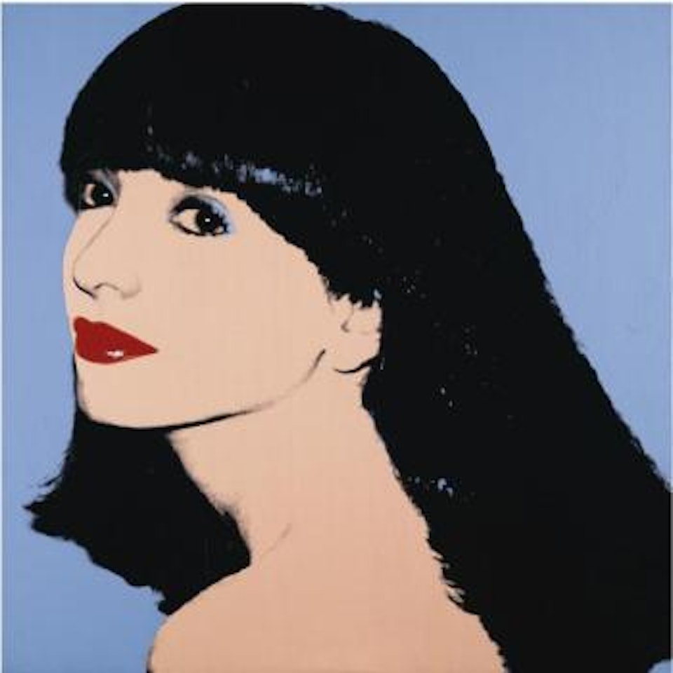 Portrait Of Barbara Molasky by Andy Warhol