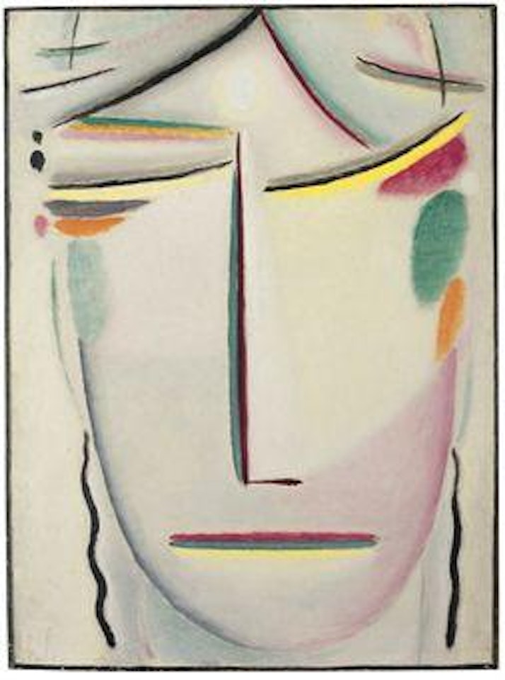 Heilandsgesicht: Kopf 'Lichte Ruhe' by Alexej von Jawlensky