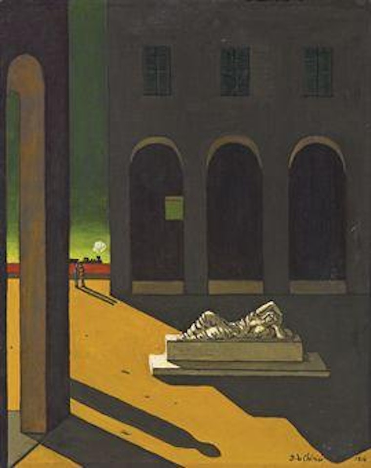 Piazza d'Italia by Giorgio de Chirico