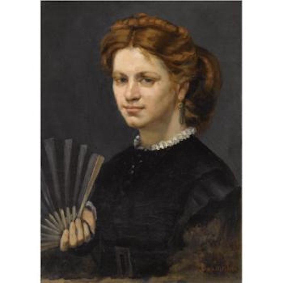 Madame Ernest Meja by Gustave Courbet
