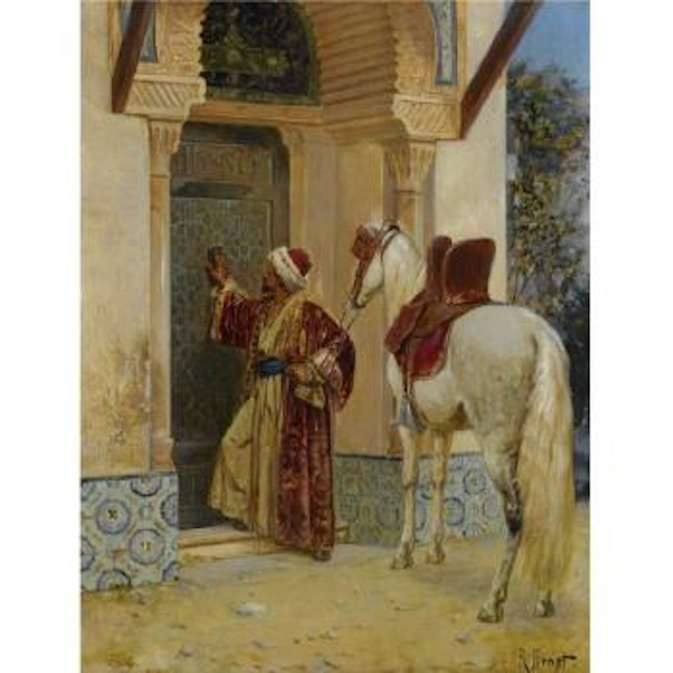 The Visit by Rudolf Ernst