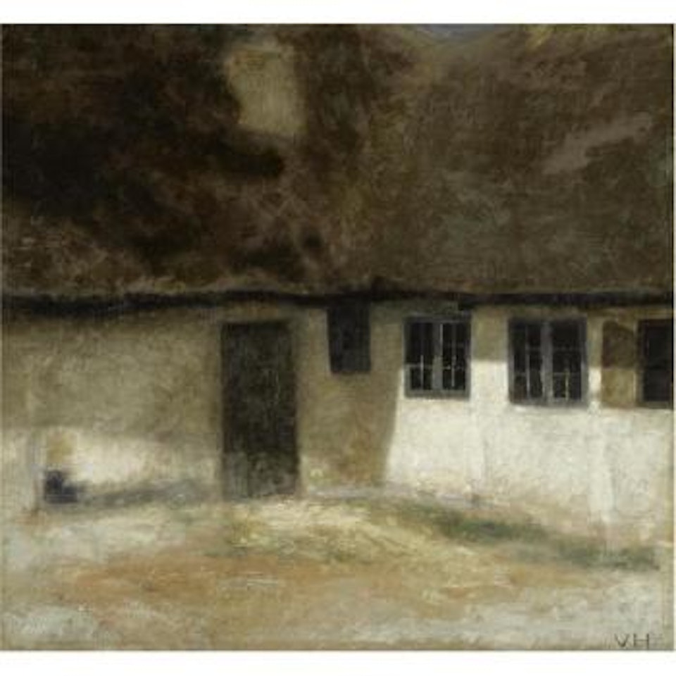 Hjørnet Af En Bondegård (Corner Of A Farm) by Vilhelm Hammershoi