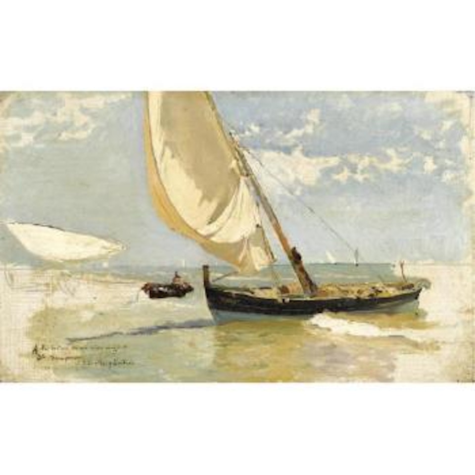 Estudio De Playa (Beach Study) by Joaquin Sorolla Y Bastida